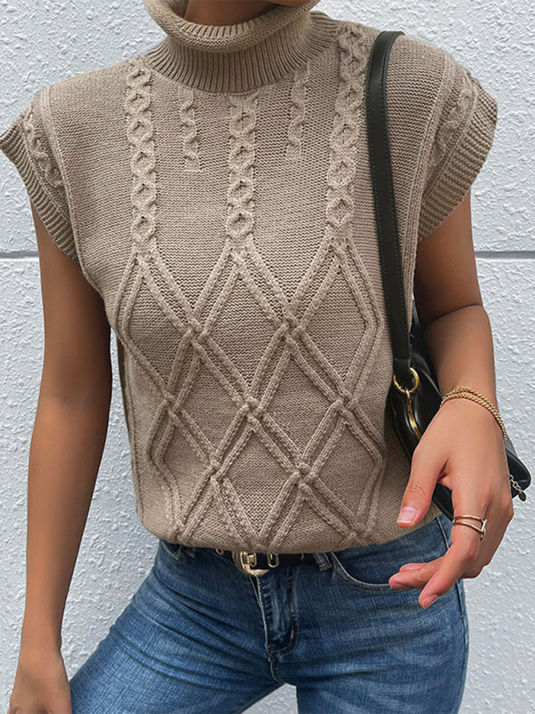 Stilla | Farve Kortærmet Turtleneck Sweater