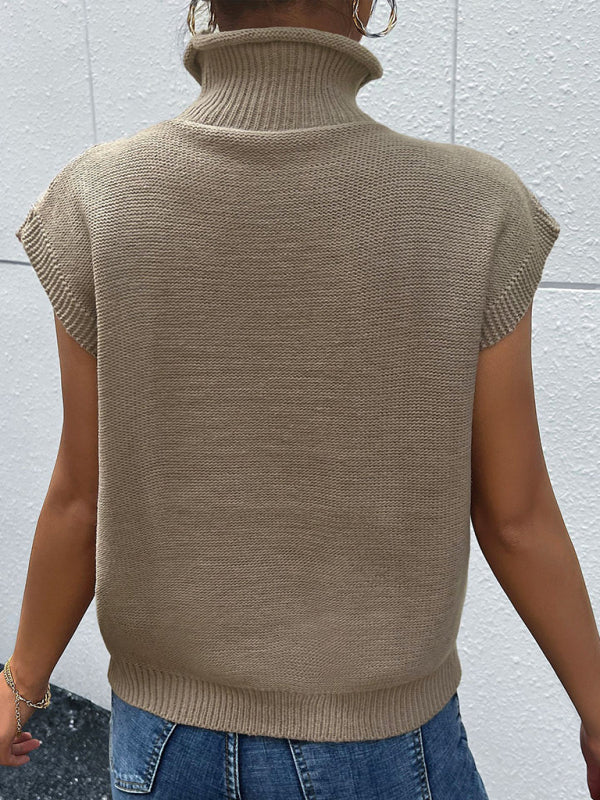 Stilla | Farve Kortærmet Turtleneck Sweater