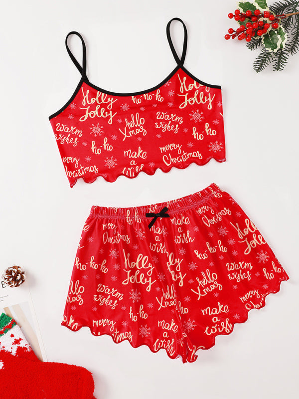 Stilla | Print Stropklæde Shorts, Simple Og Casual to Stykke Hjemmeslitage