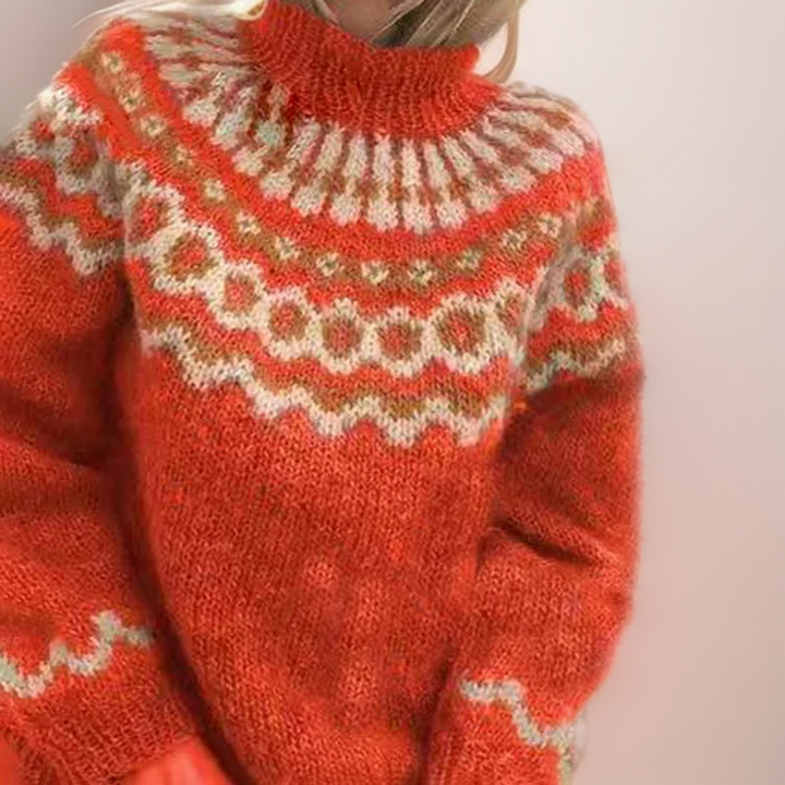 Stilla | Tykk Sweater Med Varme og Behagelig Rollenakke