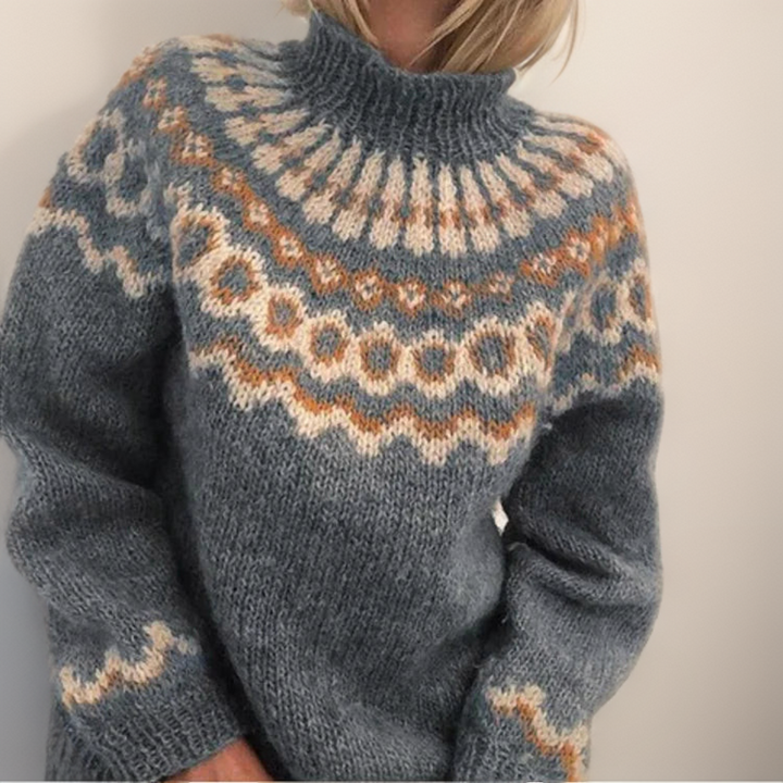 Stilla | Tykk Sweater Med Varme og Behagelig Rollenakke