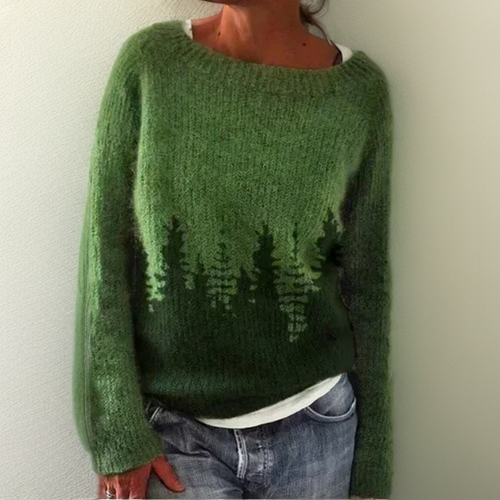 Stilla | Stilig Sweater Med Bred Pasform