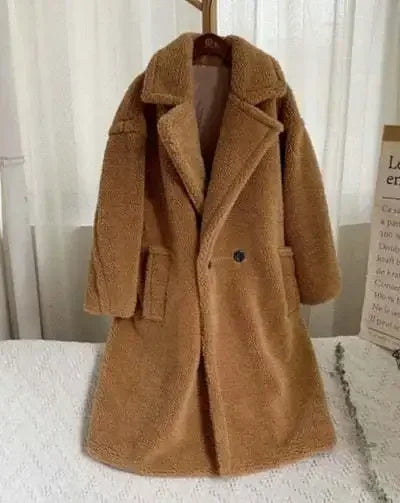 Stilla | Elegant og varm teddy bomuldsfrakke