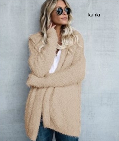 Stilla | Hætte-Strikjakke