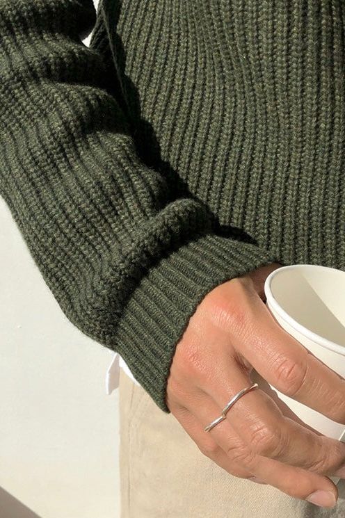 Stilla | Elegant Ribbet Pullover til Mænd