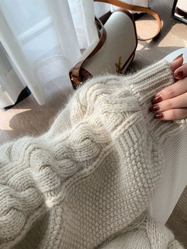 Stilla | Strikket Sweater med Tekstur