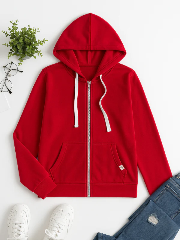 Stilla | Zip up hættepullover snortræk hætte