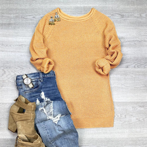Stilla | Strikketrøje Overstørrelse Pasform Uld Rullekrave Sidesfusion Casual Stil