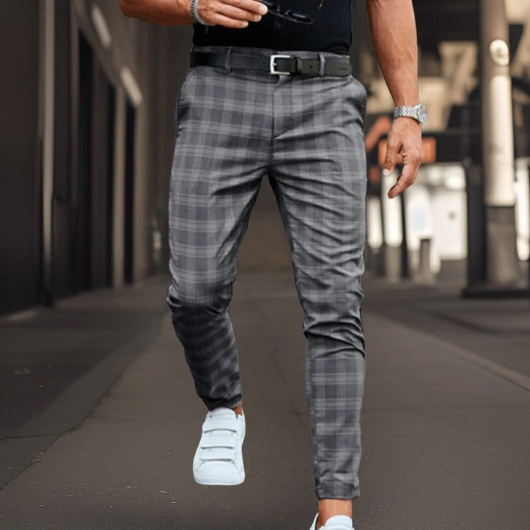 Stilla | Chinos Slim Fit Bomuldsblanding Ternet Fuldt Smart Afslappet