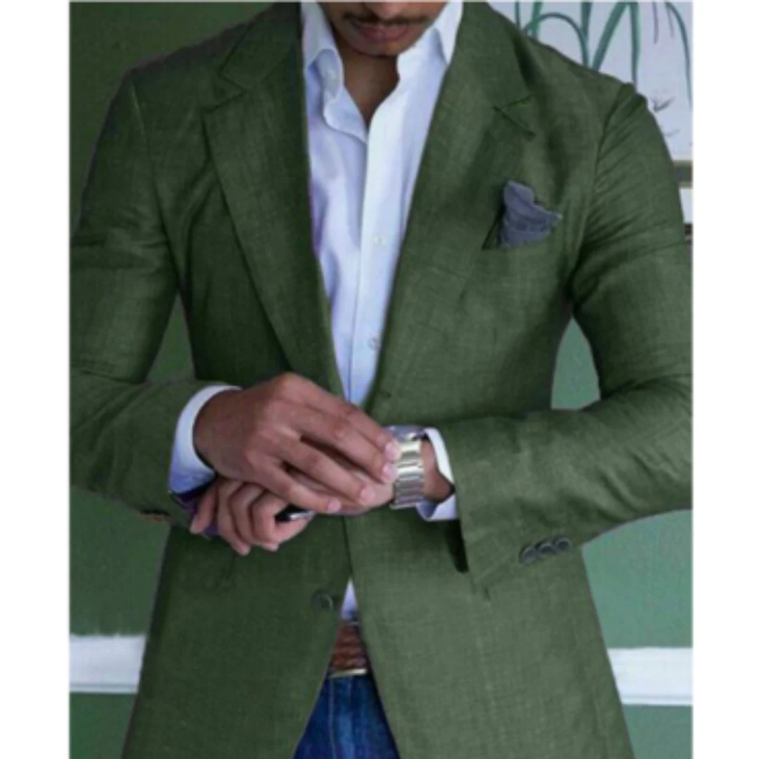 Stilla | Blazere Slim Fit Uldfornemmelse Revers To-Knap Dobbeltjakke