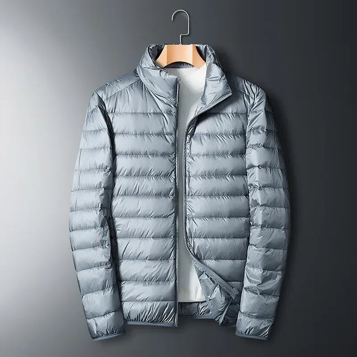 Stilla | Pufferjakke Regulær pasform Polstret Vandafvisende Lynlås Høj krave