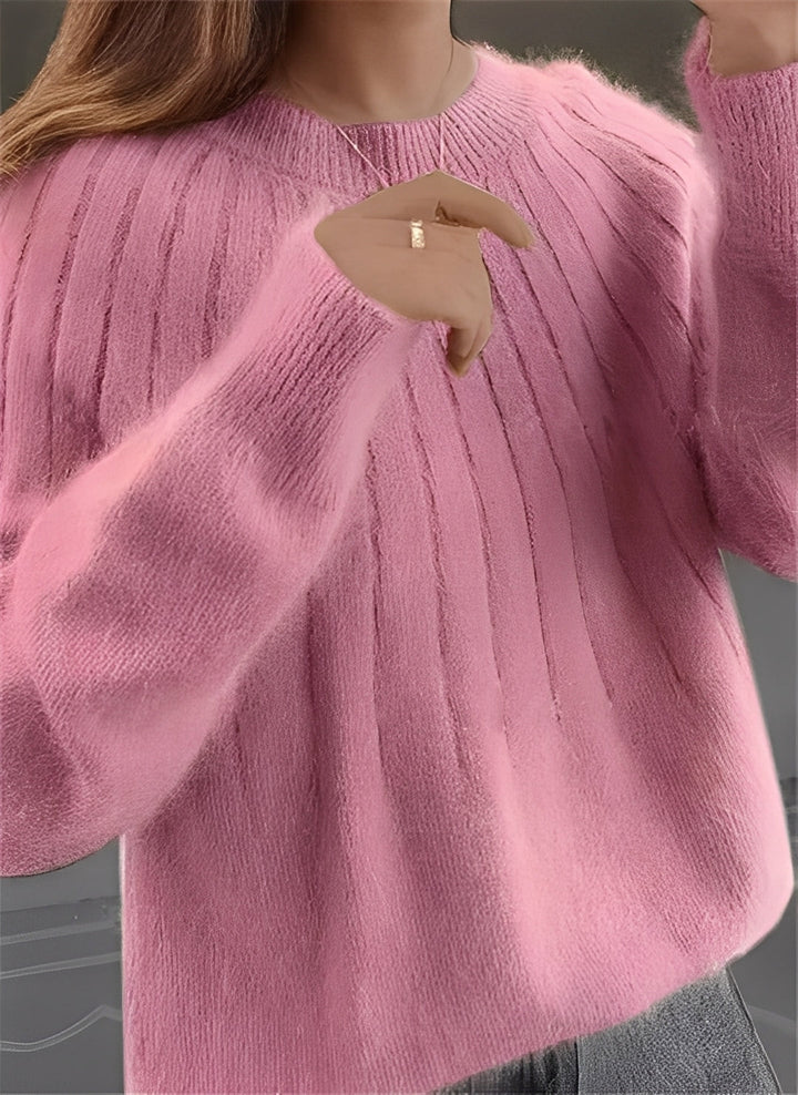 Stilla | Behagelig, Løst Skåret Dames Kaschmir Sweater