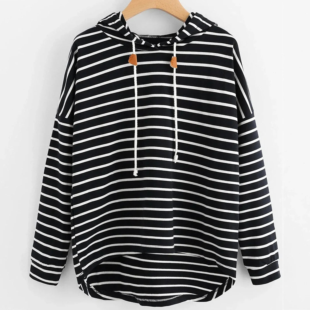 Stilla | Hættebluse Jersey Strik