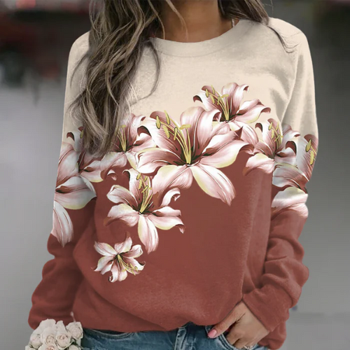 Stilla | Blødt sweatshirt med lange ærmer