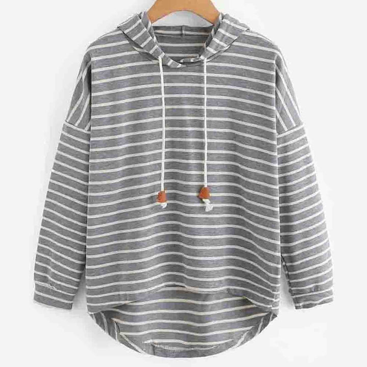 Stilla | Hættebluse Jersey Strik