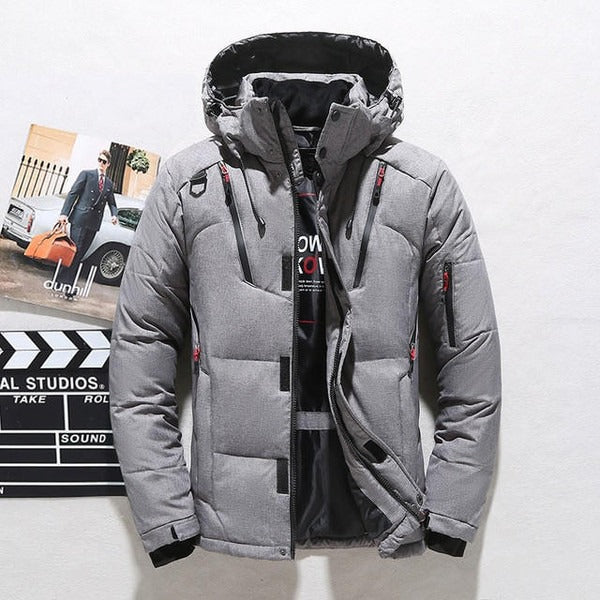Stilla | Dunjakke Polstret Isolering Justerbar Hætte Lynlås Livslængde