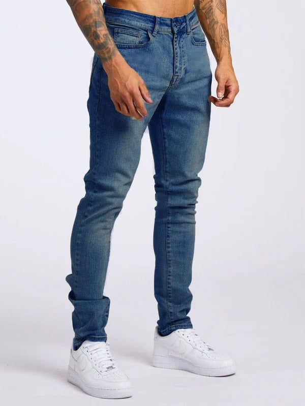 Stilla | Slim Fit Stretch Denim Hel længde Afslappet hverdagsstil