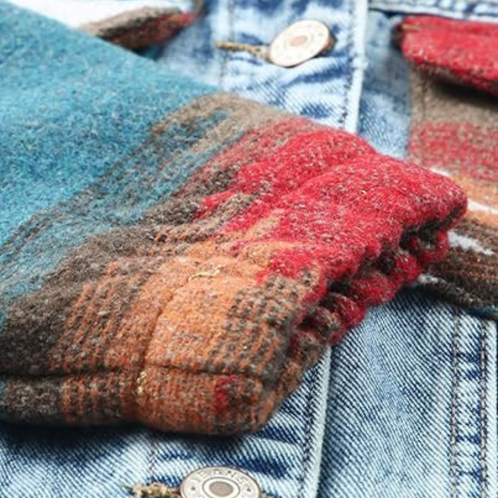 Stilla | Retro Denimjakke til Kvinder