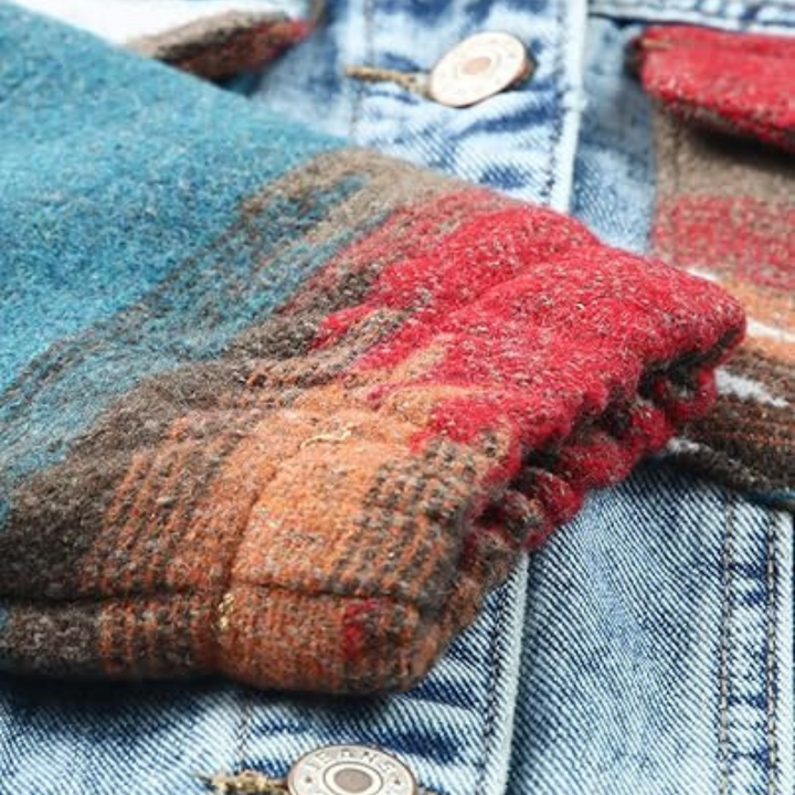 Stilla | Retro Denimjakke til Kvinder