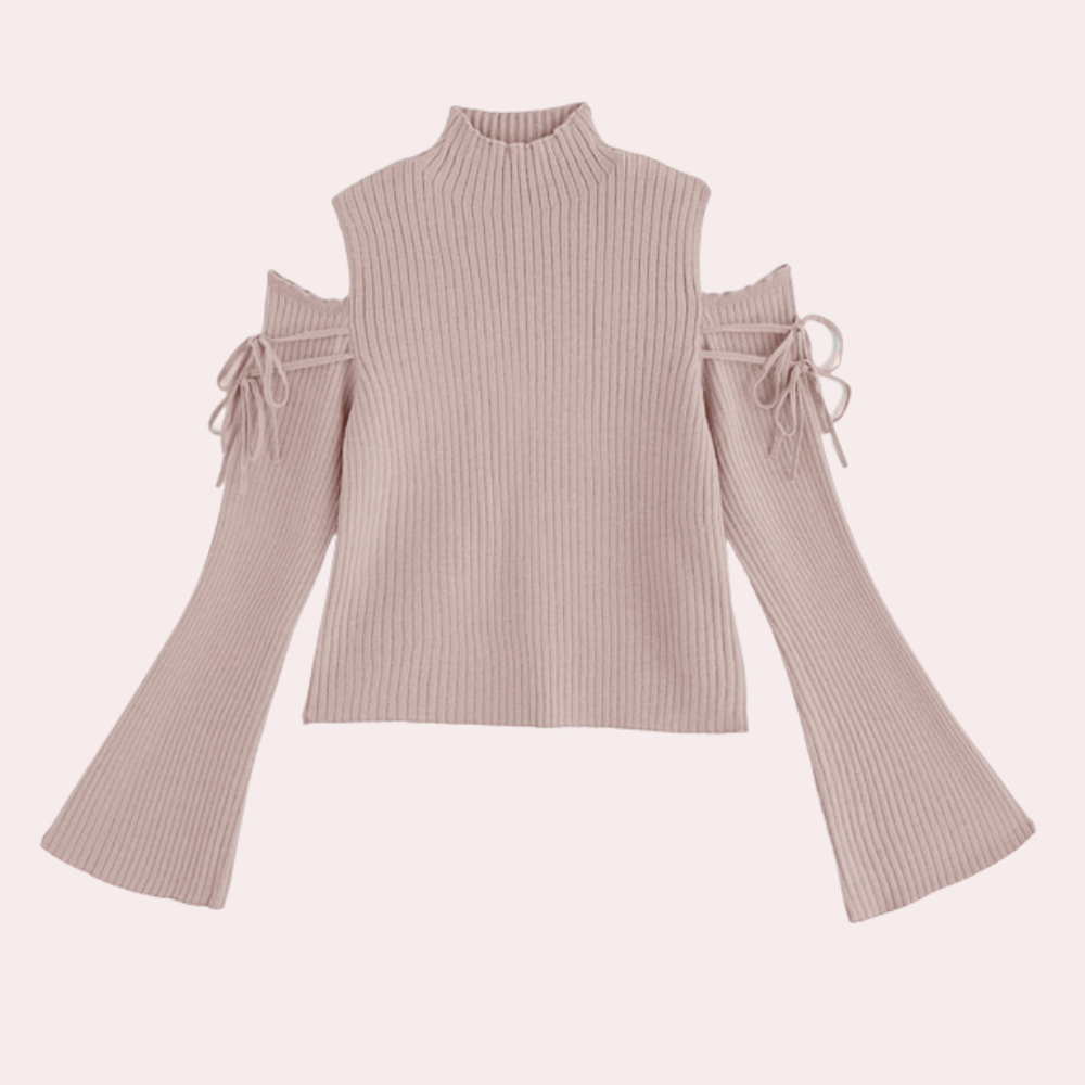 Stilla | Elegant Sweater med Åben Skuldre til Kvinder