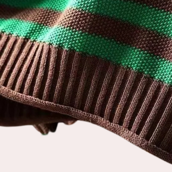Stilla | Oversize Stribet Trøje til Damer