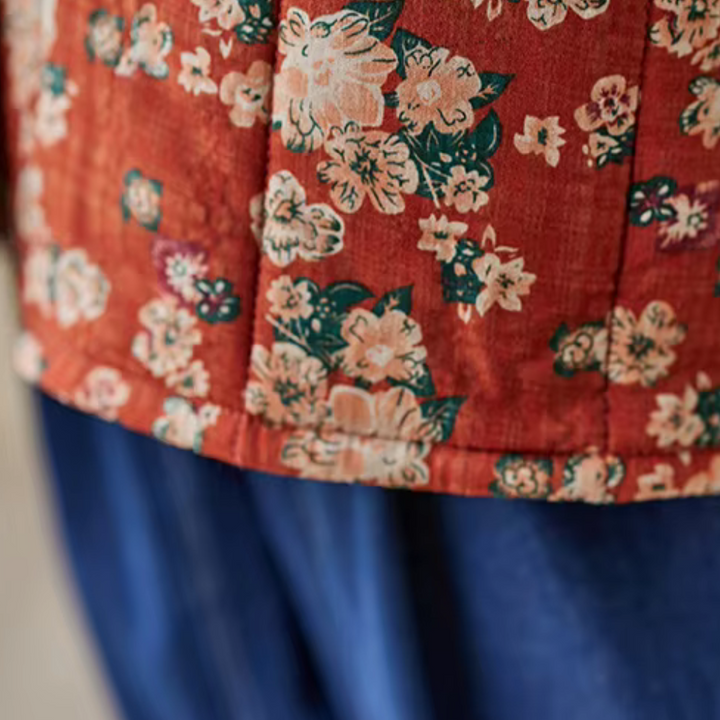 Stilla | Vintage Blomsterjakke til Dame