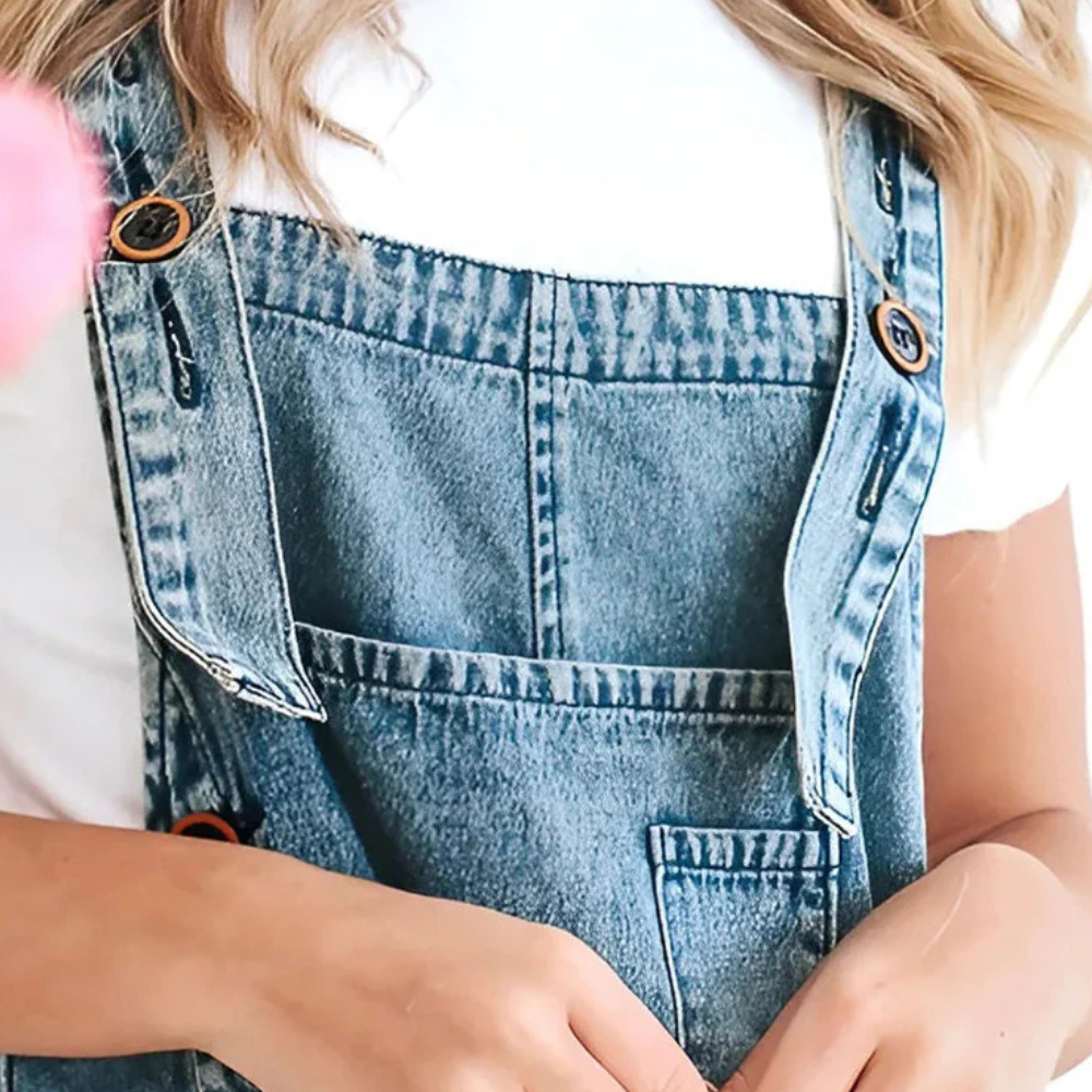 Stilla | Denim Overaller til Damer