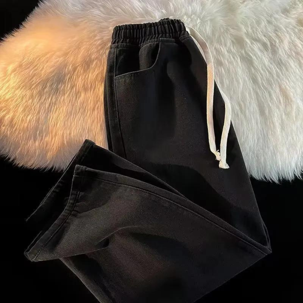 Stilla | Mænd Denim Bukser med Snøre