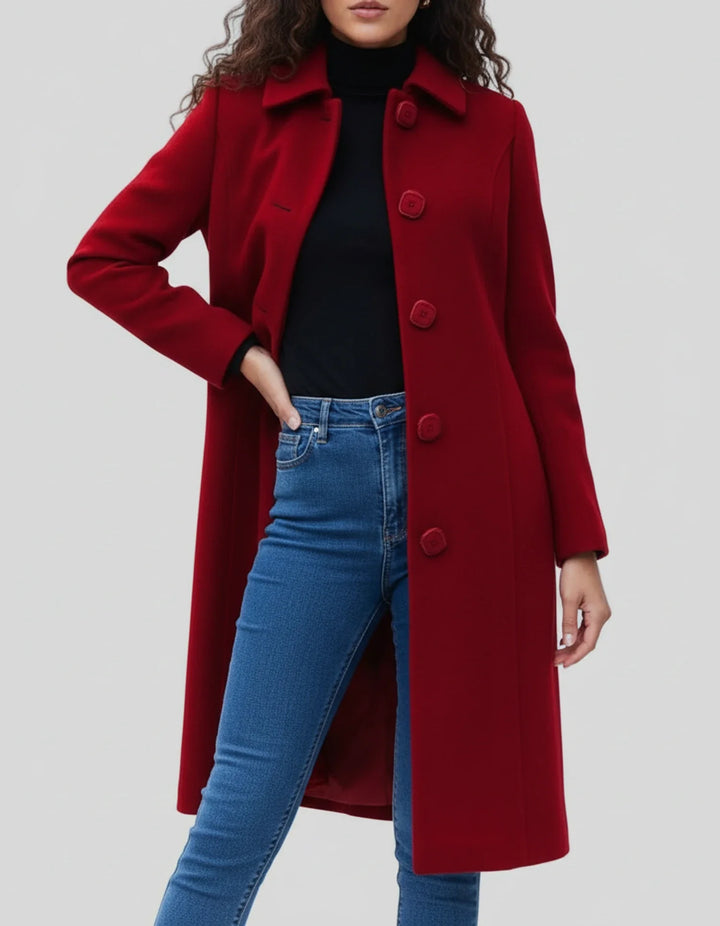 Stilla | Damer Enkel Vinter-Trenchcoat