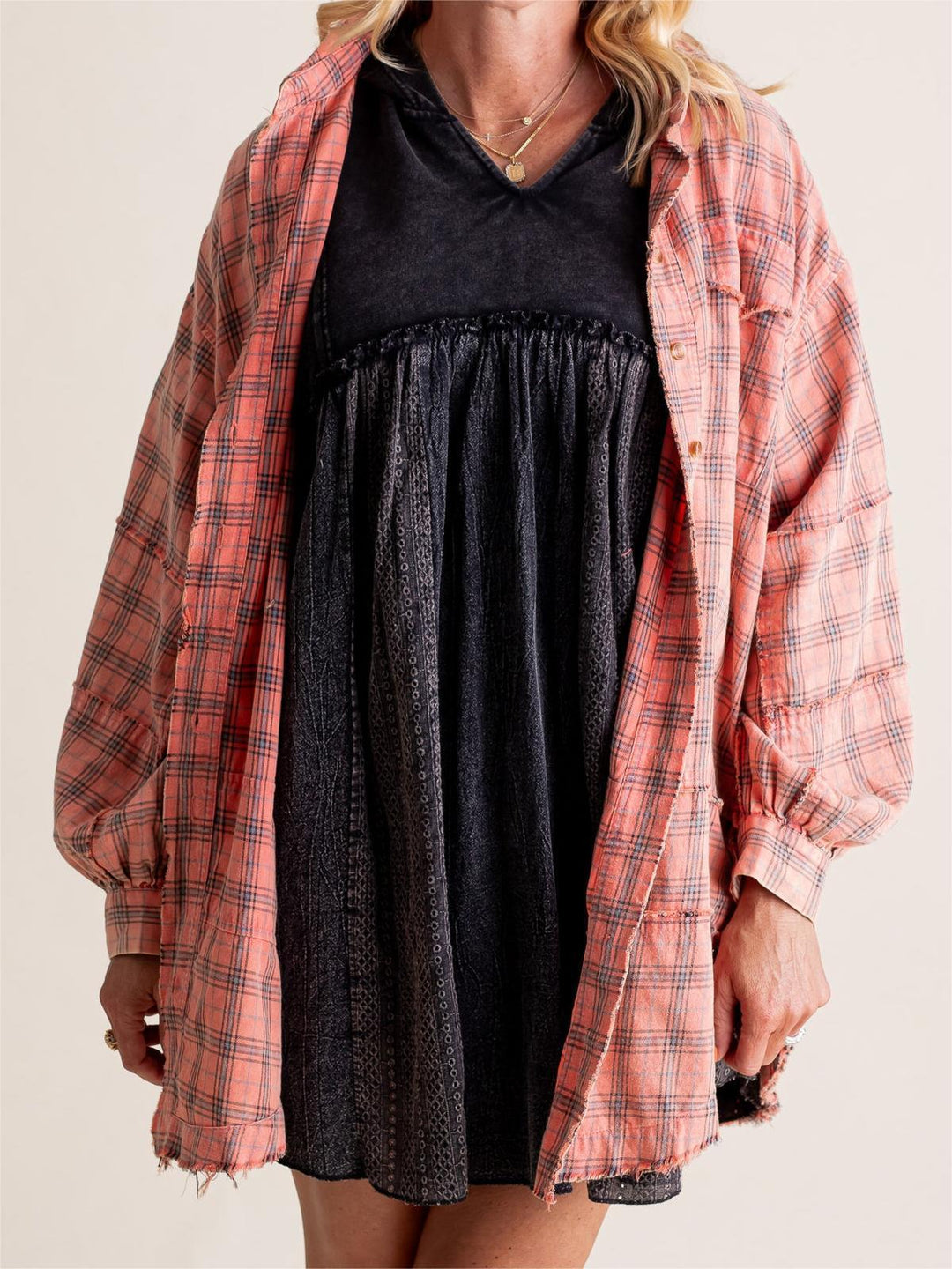 Stilla | Ternet flannelskjorte