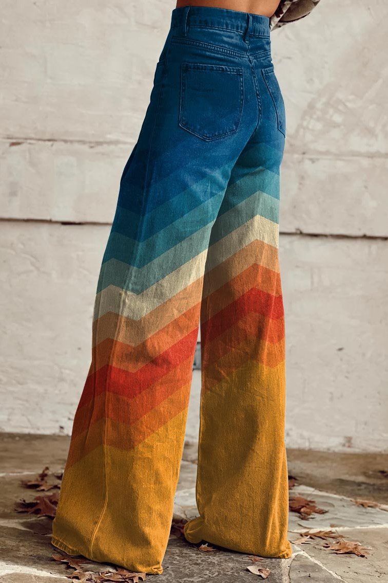 Stilla | Trendy Retro-Stil Flarebuks til Kvinder