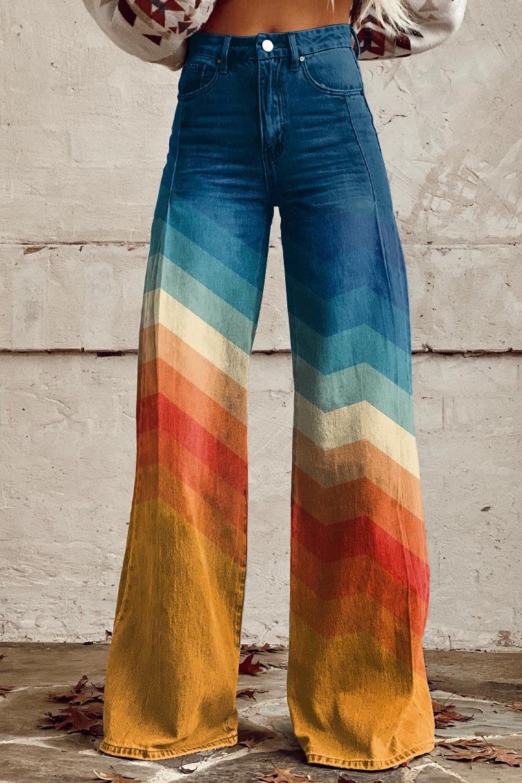 Stilla | Trendy Retro-Stil Flarebuks til Kvinder