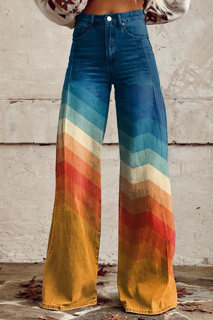 Stilla | Trendy Retro-Stil Flarebuks til Kvinder