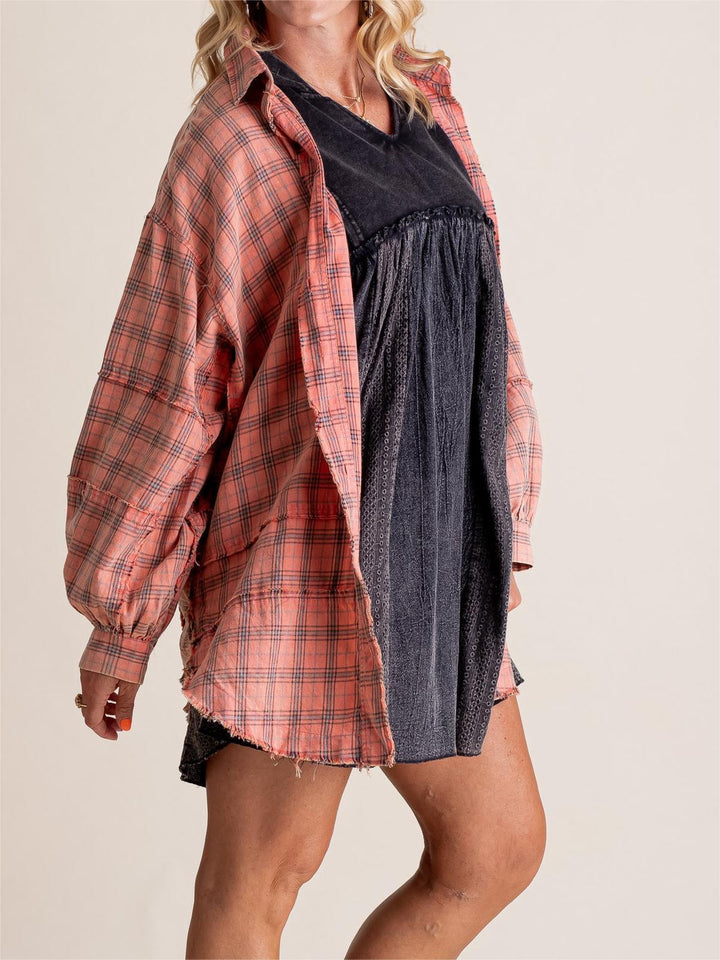 Stilla | Ternet flannelskjorte