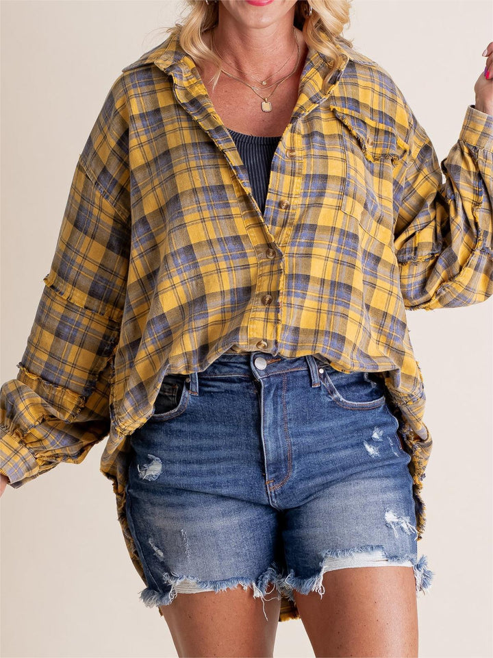 Stilla | Ternet flannelskjorte