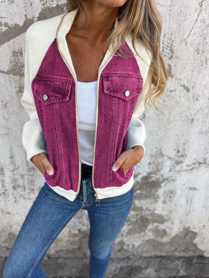 Stilla | Casual V-Hals Ykkers Jakke