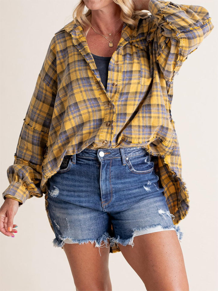 Stilla | Ternet flannelskjorte
