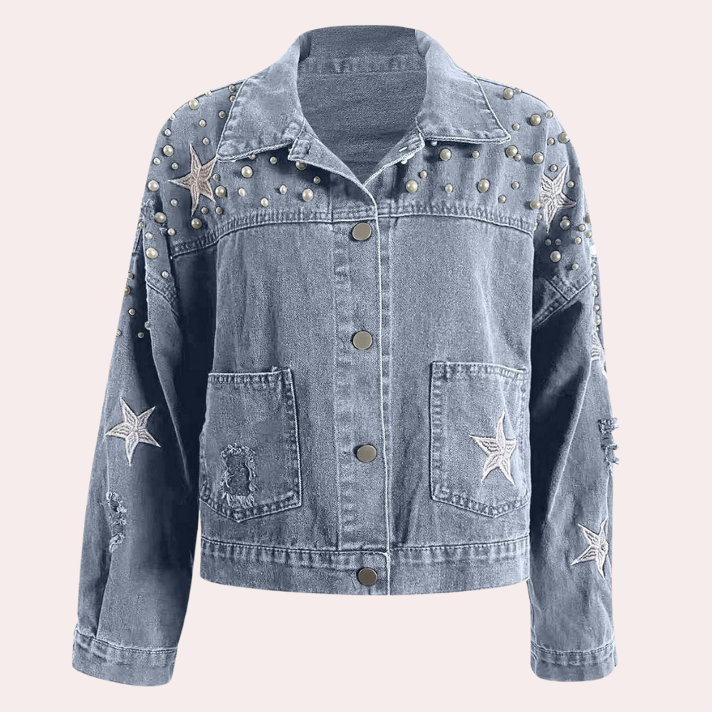 Stilla | Stilfuld Denim Jakke til Kvinder