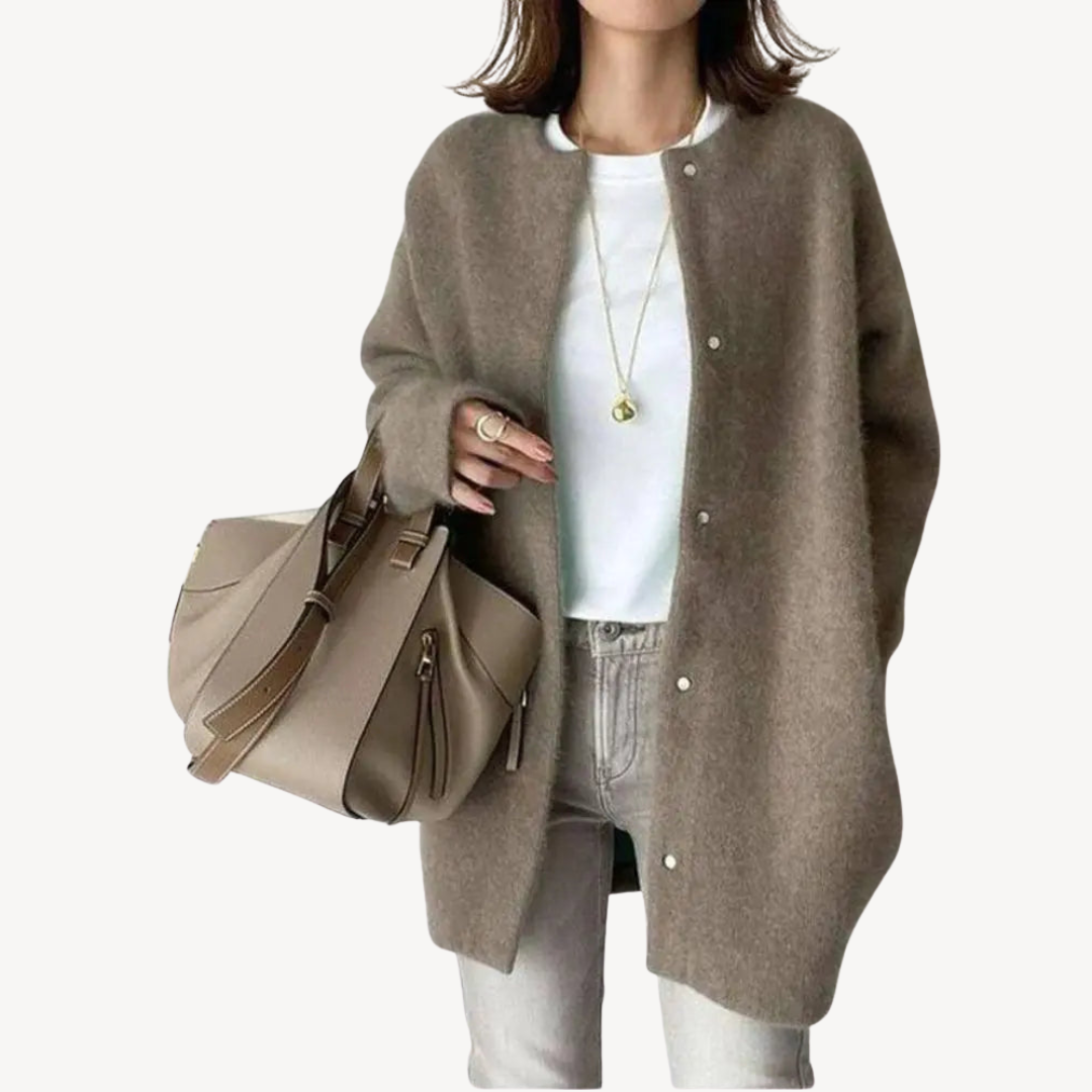 Stilla | Button-Down Uldcardigan til damer