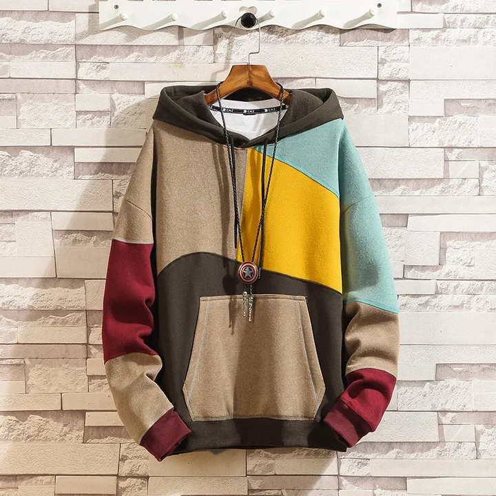 Stilla | Patchwork Hoodie