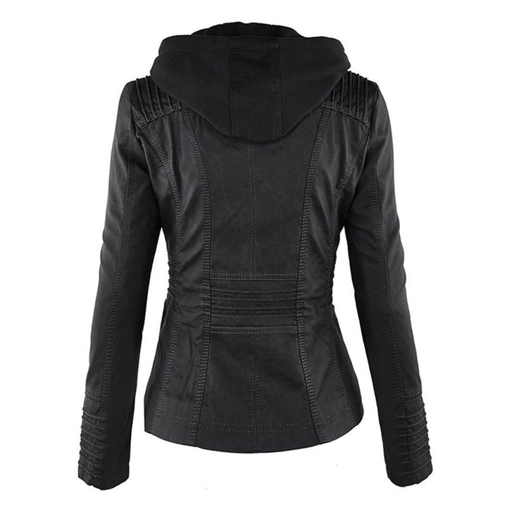 Stilla | Dame Hætte Slim Fit Bikerjakke