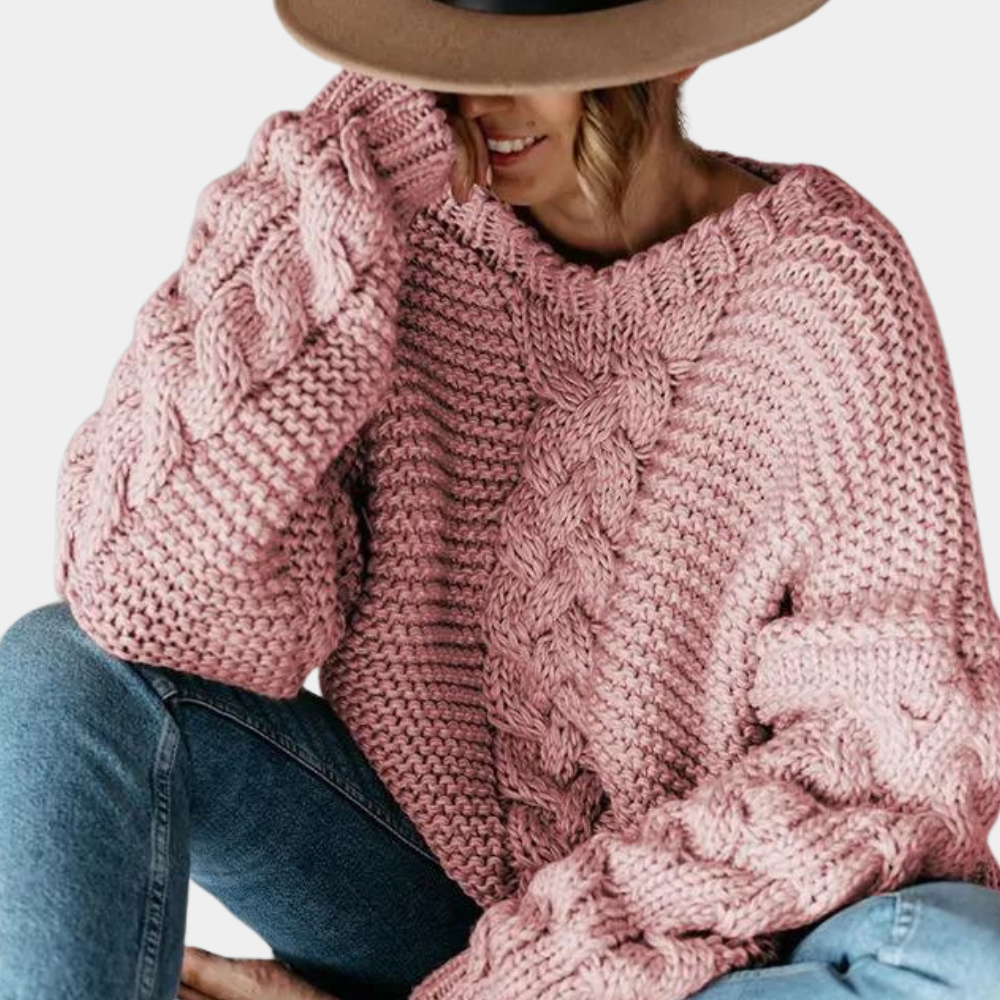 Stilla | Moderigtig Strikket Sweater til Kvinder