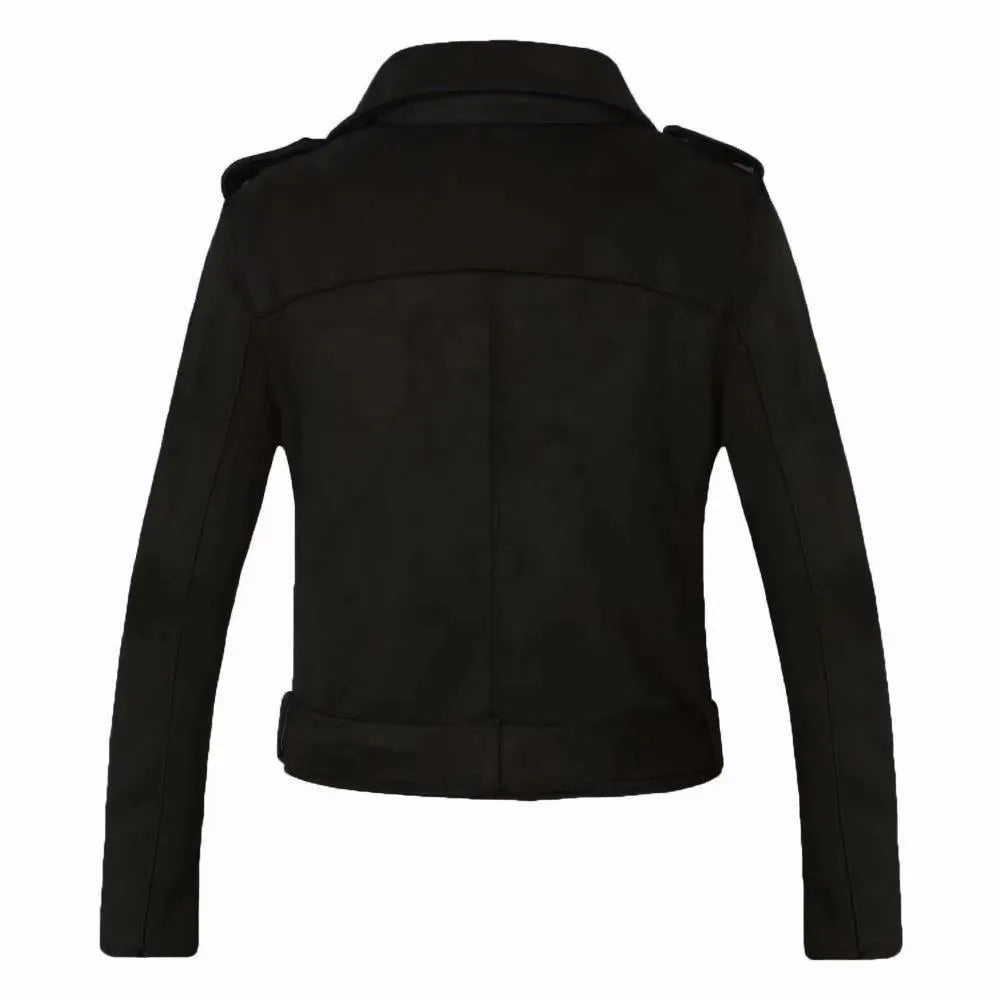 Stilla | Dame Biker Suedejakke