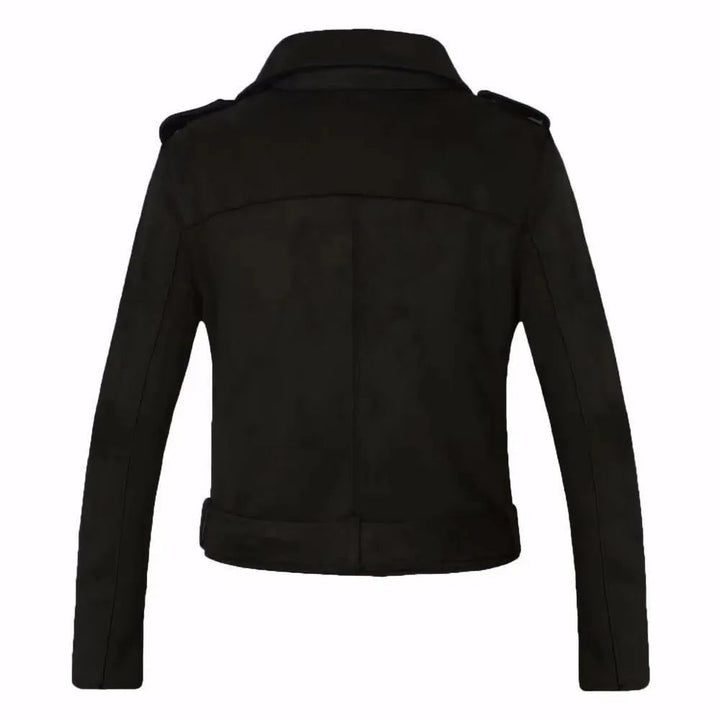 Stilla | Dame Biker Suedejakke