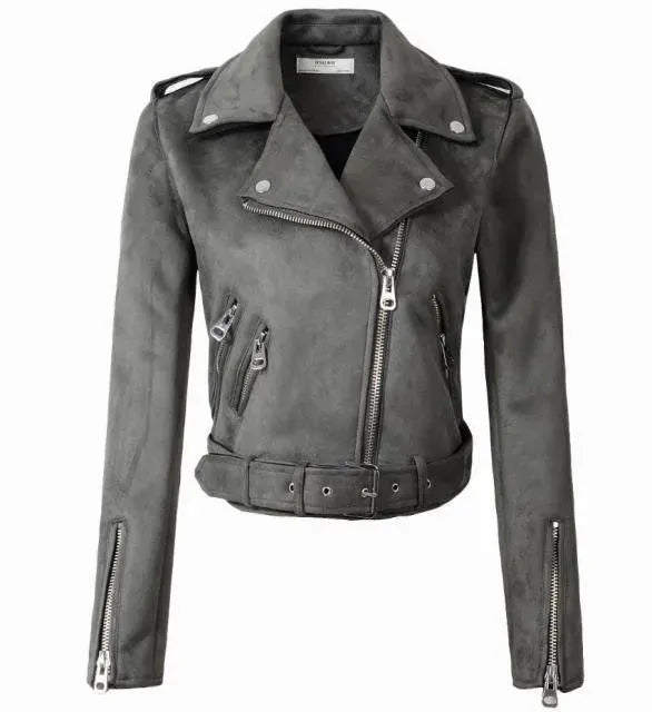 Stilla | Dame Biker Suedejakke