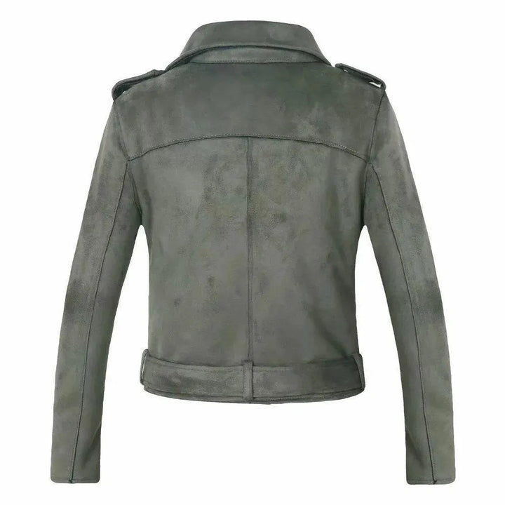 Stilla | Dame Biker Suedejakke