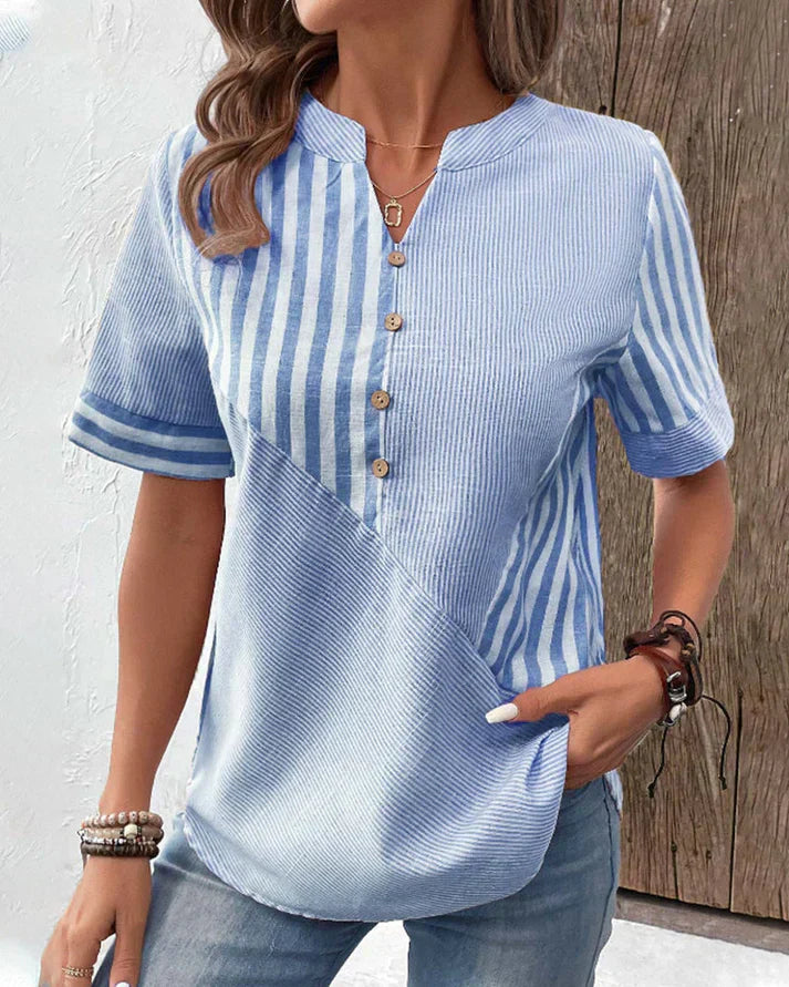 Stilla | Flot bomuldsbluse
