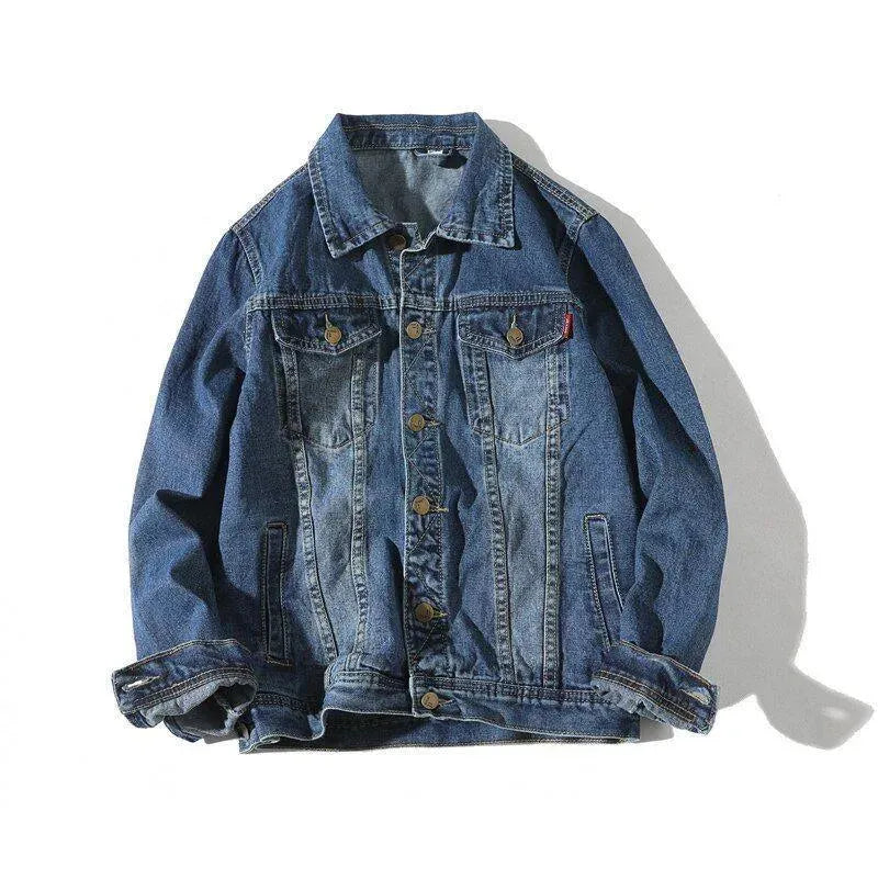 Stilla | Revers Denim Jakke Herre