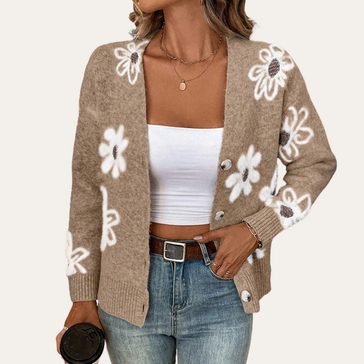 Stilla | Trendy Strikcardigan til Kvinder