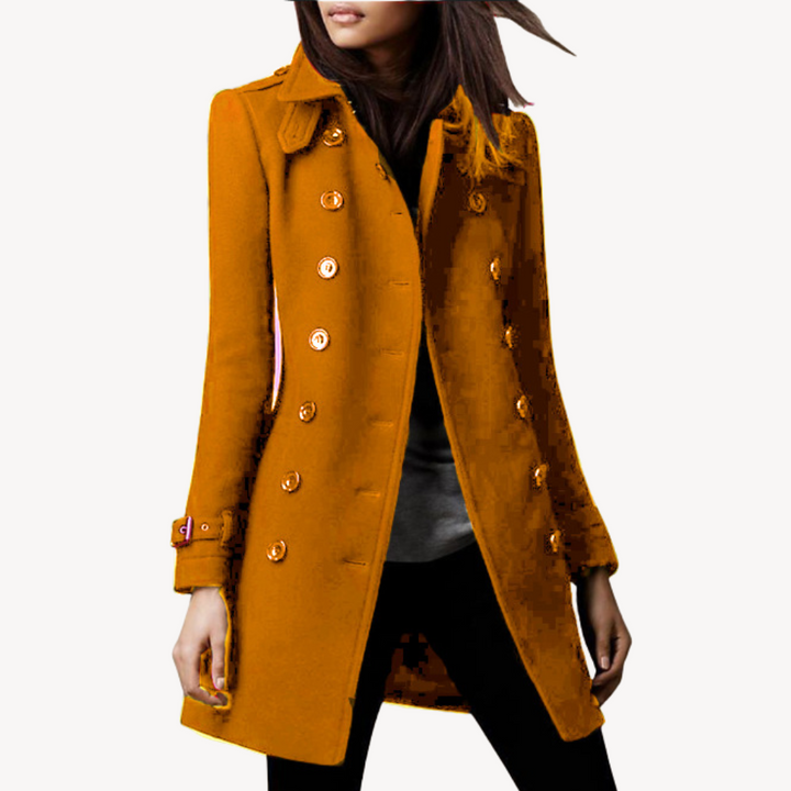 Stilla | Dame uld Peacoat